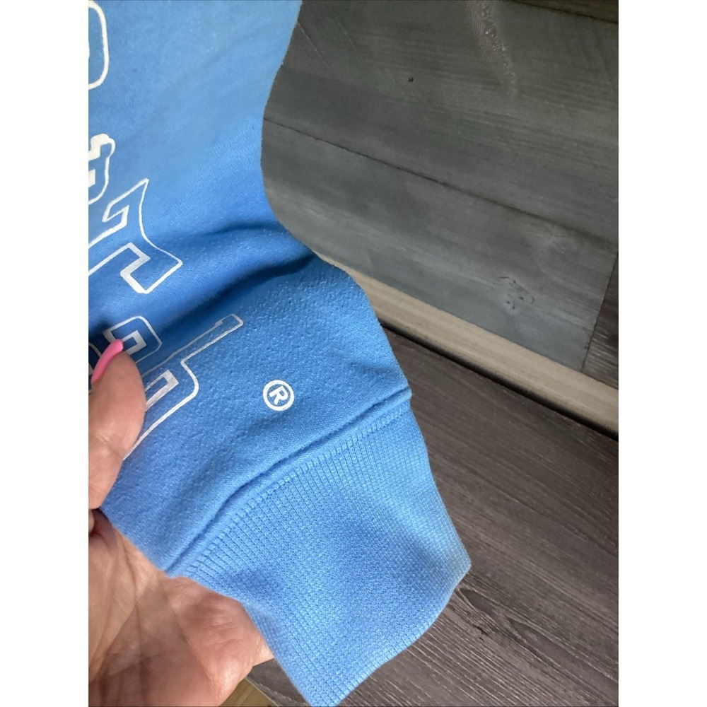 Levi‎ Silver Tab Logo Long Sleeve Sweatshirt Blue Size Medium 10/12 Preowned - Picture 7 of 8
